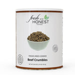 Fresh & Honest Foods Freeze Dried Beef Crumbles #10 Can