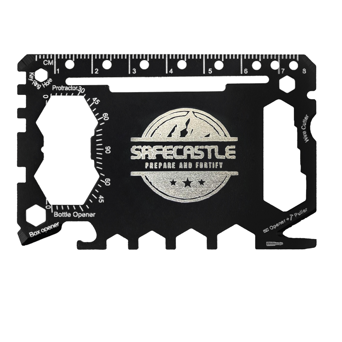 Safecastle Tool kit - 46 in 1 Multipurpose Credit Card Size Pocket Sur