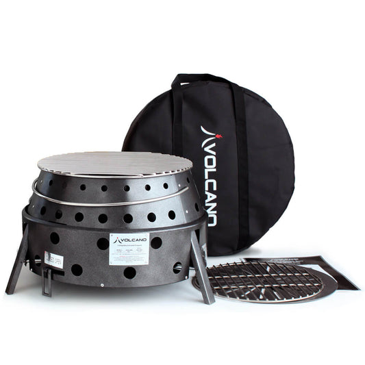 Volcano Grills 20-200 2 Fuel Charcoal & Wood Collapsible Stove Volcano 2 Grill