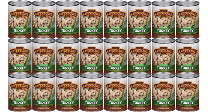 Keystone Meats All Natural Canned Turkey, 14.5 Ounce 24 can