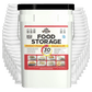 30-Day 1-Person Premium Emergency Food Supply Kit, Extra Calories Per Day, 307 Servings