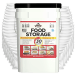 30-Day 1-Person Premium Emergency Food Supply Kit, Extra Calories Per Day, 307 Servings