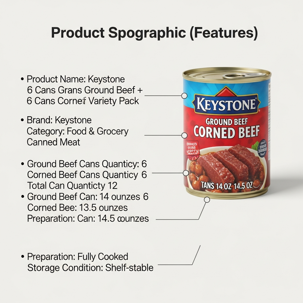 Keystone 6 GB + 6 CB | 14/14.5 Oz | Pack of 12 Cans