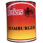 Yoder's Fully Cooked 28 Oz Meat Sampler Pack (Beef Chunks, Chicken Chunks, Turkey Chunks, Pork Chunks, Hamburger/Ground Beef, Pork Sausage) 6 Cans