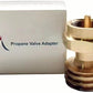 Volcano Grills Propane Valve Adapter for 1 lb Disposable LP /Steak Saver