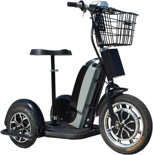 MotoTec Electric Trike 48v 800w Mobility Scooter