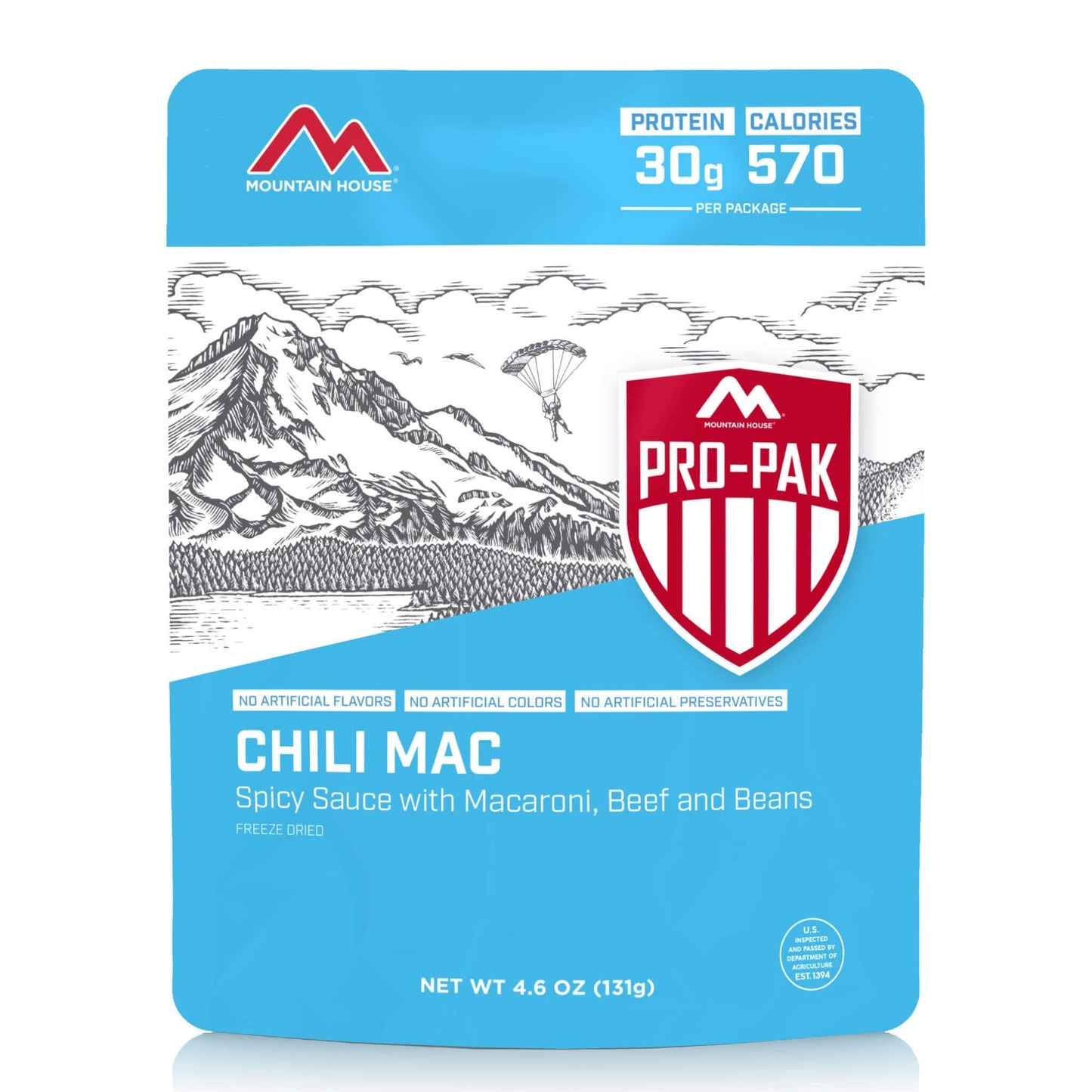 Chili Mac with Beef Pro-Pak, Freeze Dried Food