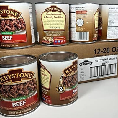 Keystone Meats All-Natural Beef 28 oz Can