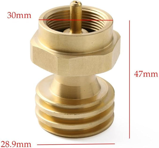Volcano Grills Propane Valve Adapter for 1 lb Disposable LP /Steak Saver