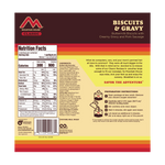Mountain House Classic Biscuits and Gravy Pouch (4/case)