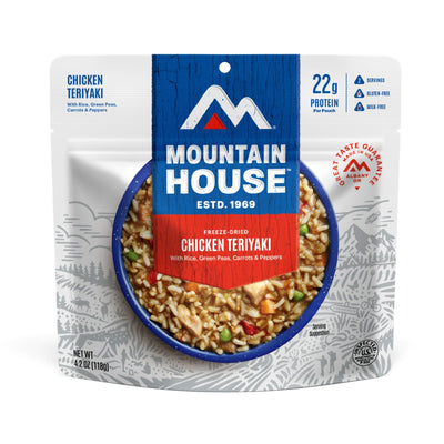 Mountain House Chicken Teriyaki with Rice (6-Pack) - Ready-to-Eat Meals