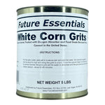 1 Can of Future Essentials White Corn Grits, 5 lbs Net Weight