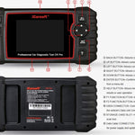 iCarsoft CR Pro Diagnostic Scan Tool,Professional Multi-Brand Multi-System Car Diagnostic Tools