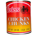 Yoder's Fully Cooked 28 Oz Meat Sampler Pack (Beef Chunks, Chicken Chunks, Turkey Chunks, Pork Chunks, Hamburger/Ground Beef, Pork Sausage) 6 Cans