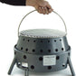 Volcano Grills 3-Fuel Portable Camping Stove/Fire Pit, Charcoal, Collapses Down to 5 inches; for Convenient Portability and Storage (VL-20-300)