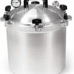 All American 1930: 21.5qt Pressure Cooker/Canner (The 921) - Exclusive Metal-to-Metal Sealing System - Easy to Open & Close - Suitable for Gas, Electric, or Flat Top Stoves - Made in the USA