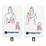 Prestan UltraTrainer - English/Spanish - 4-Pack | Four PRESTAN UltraTrainer AED trainers with English/Spanish prompts for classroom CPR/AED instruction and scenario practice. thumbnail 4