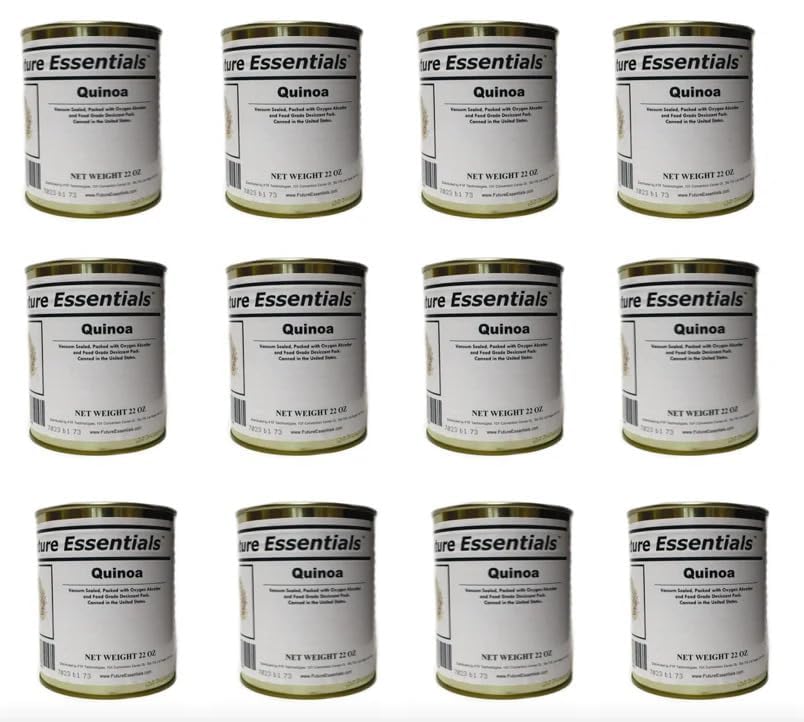 Future Essentials Canned Matchbooks Disaster Kit 12 Cans (50 matchbooks per can) - #2.5 Size Cans