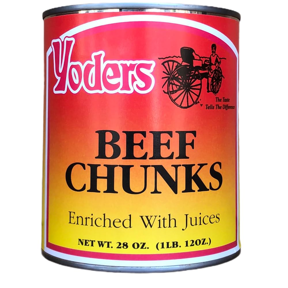 Yoder's Fully Cooked 28 Oz Meat Sampler Pack - 6 Cans