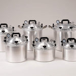 All American 1930: 25qt Pressure Cooker/Canner (The 925) - Exclusive Metal-to-Metal Sealing System - Easy to Open & Close - Suitable for Gas, Electric, or Flat Top Stoves - Made in the USA