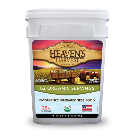 Heaven's Harvest- 62 Serving Organic Kit