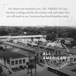 All American 1930: 15.5qt Pressure Cooker/Canner (The 915) - Exclusive Metal-to-Metal Sealing System - Easy to Open & Close - Suitable for Gas, Electric, or Flat Top Stoves - Made in the USA