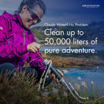 Katadyn Pocket Water Filter for Backpacking, Group Camping & Emergency Preparedness