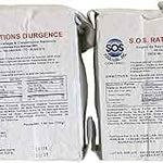 S.O.S. Rations Emergency 3600 Calorie Food Bar - 3 Day / 72 Hour Package with 5 Year Shelf Life