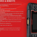 iCarsoft CR Pro Diagnostic Scan Tool,Professional Multi-Brand Multi-System Car Diagnostic Tools