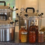 All American 1930: 25qt Pressure Cooker/Canner (The 925) - Exclusive Metal-to-Metal Sealing System - Easy to Open & Close - Suitable for Gas, Electric, or Flat Top Stoves - Made in the USA