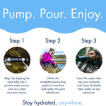 Katadyn Pocket Water Filter for Backpacking, Group Camping & Emergency Preparedness