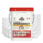 72-Hour 4-Person Emergency Food Supply Kit, 176 Servings