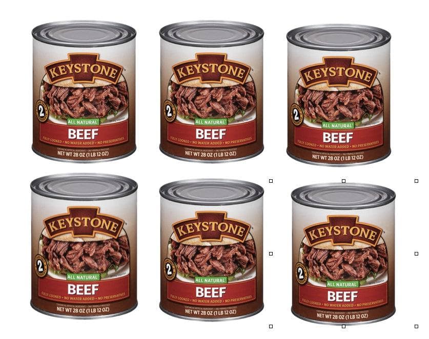 Keystone Meats All-Natural Beef 28 oz Can