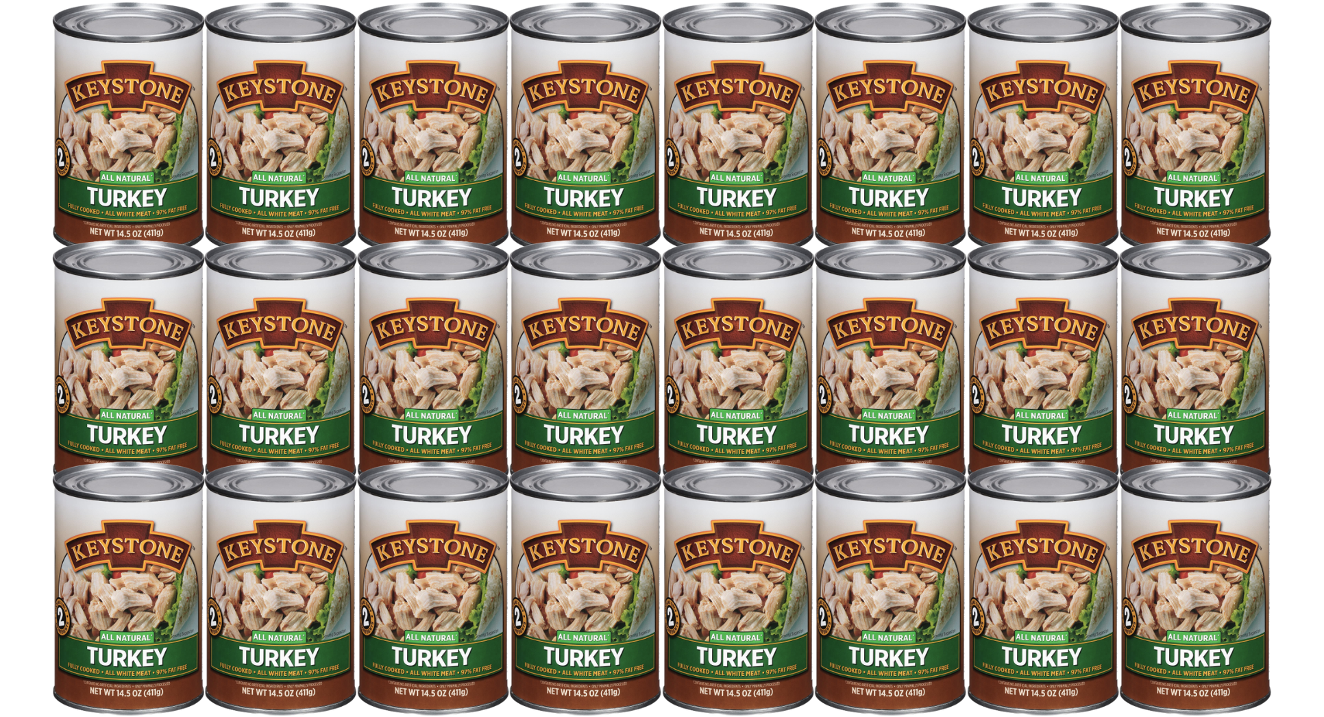 Keystone Meats All Natural Canned Turkey 14.5 Oz Can