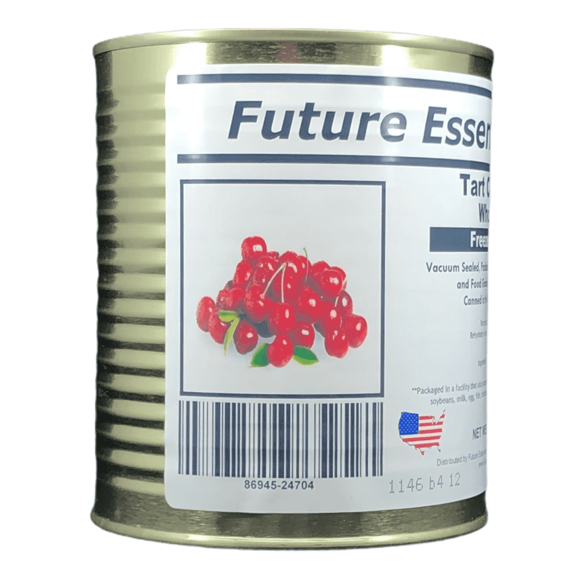 Future Essentials Freeze Dried Whole Tart Cherries (Case of 12 cans )