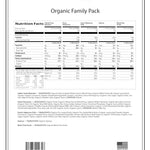 NuManna Family Pack - 144 Total Servings