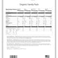 NuManna Organic Family Pack Bucket - 162 Servings