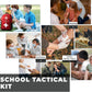 SAFECASTLE Emergency Tactical Kit : Earthquake , Storms, Medical Supplies