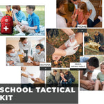 SAFECASTLE Emergency Tactical Kit : Earthquake , Storms, Medical Supplies