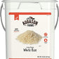 Augason Farms Long Grain White Rice Emergency Food Storage 24 Pound Pail