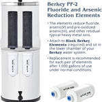 Berkey Pf-2 Fluoride And Arsenic Reduction Elements