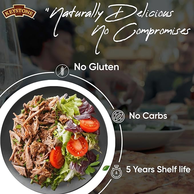 Keystone Meats All Natural Canned Beef 14.5 Oz | Emergency Preparedness