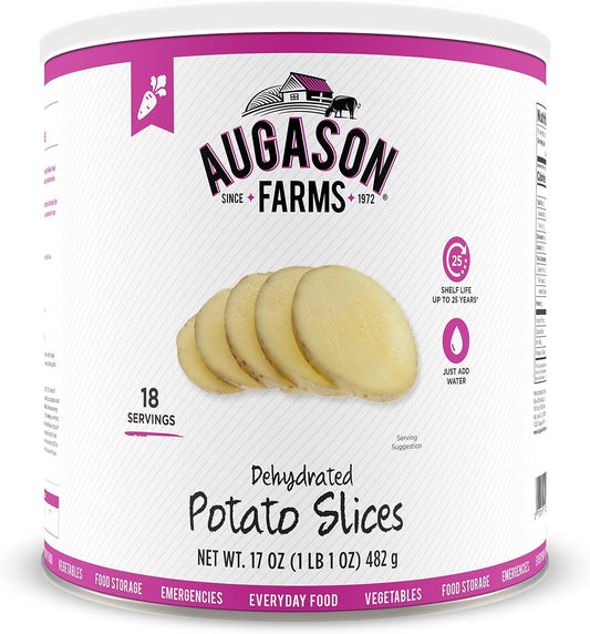 Augason Farms Dehydrated Potato Slices 1 lb.