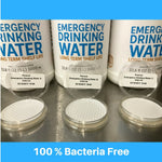 Puravai Emergency Drinking Water, 100% Bacteria Free Drinking Water, Purified Emergency Water, 20 Year Shelf Life, Long Term Water Storage, Sturdy Reusable Canteen Bottles