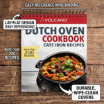 Volcano Dutch Oven Cookbook – 200+ Dutch Oven Recipes, Cast Iron Cooking Guide for Camping, BBQ, Off-Grid Living & Emergency Preparedness thumbnail 5