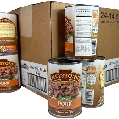 Keystone Meats All Natural Pork 14.5 Oz Can