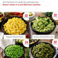  Vegetable Bucket, Broccoli, Sweet Corn, Green Beans, Peas, Freeze Dried, 20 Years Shelf Life, Emergency Food