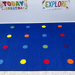 KidCarpet.com On The Spot Seating Classroom Rug, 12' x 12