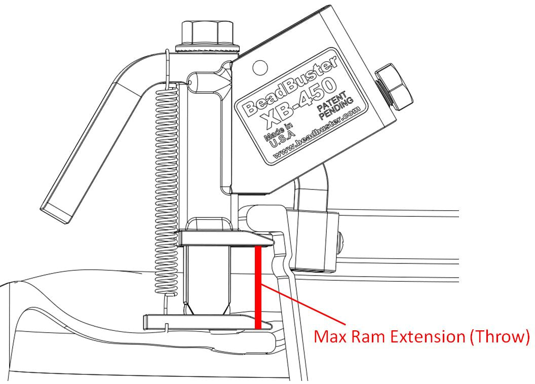 BeadBuster XB-455 (BB4) Tire Bead Breaker Tool