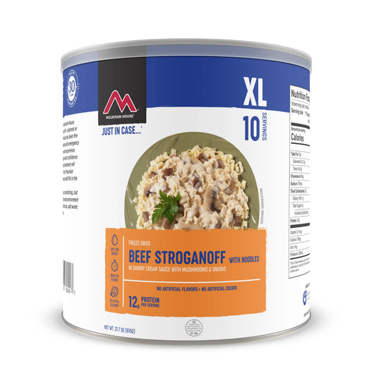 Beef Stroganoff with Noodles (01 can) 10 Serving